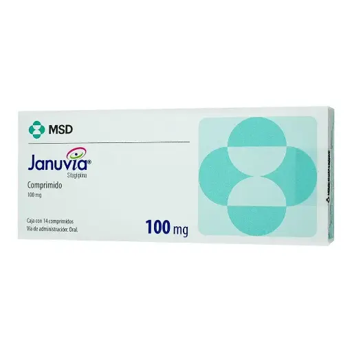 [SITAGLIPTINA] JANUVIA 100MG COMPRIMIDOS CON 14