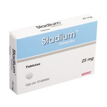 [DEXKETOPROFENO TROMETAMOL] STADIUM 25MG TABLETAS C/10