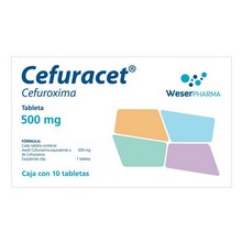 [CEFUROXIMA] CEFURACET 500MG TABLETAS C/10