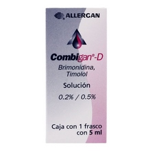 [BRIMONIDINA,TIMOLOL] COMBIGAN-D 0.2/0.5% SOLUCION 5ML