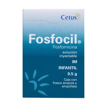 [FOSFOMICINA] FOSFOCIL I.M. 500MG INFANTIL AMPULA INYECTABLE C/1