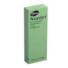 [ETINILESTRADIOL,LEVONORGESTREL] NORDET 0.15/0.03MG GRAGEAS C/21