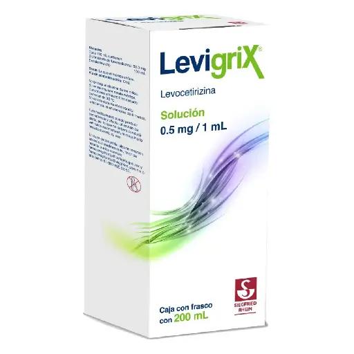 [LEVOCETIRIZINA] LEVIGRIX 0.5MG/1ML SOLUCION 200ML