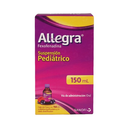[FEXOFENADINA] ALLEGRA SUSPENSION PED 150ML