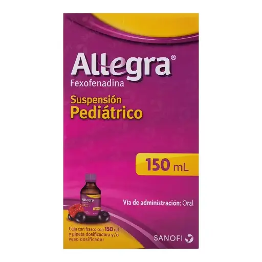 [FEXOFENADINA] ALLEGRA SUSPENSION PED 150ML