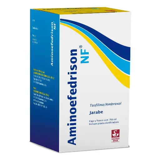 [TEOFILINA,AMBROXOL] AMINOEFEDRISON NF JARABE 150ML