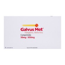 [METFORMINA,VILDAGLIPTINA] GALVUS-MET 50/850MG COMPRIMIDOS C/60