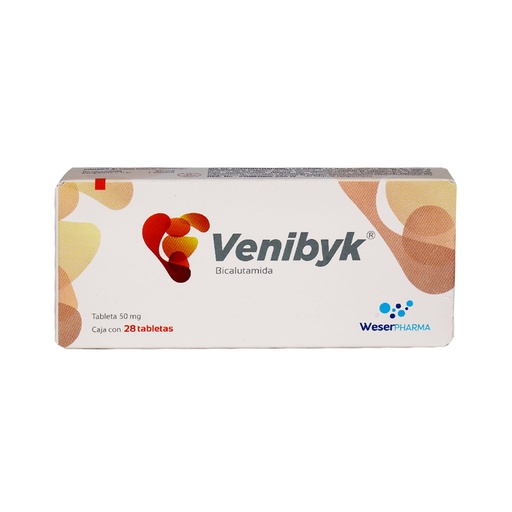 [BICALUTAMINA] VENIBYK 50MG TABLETAS CON 28