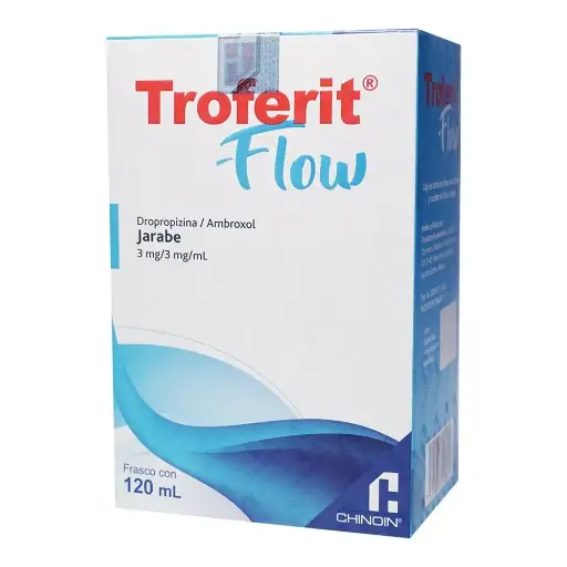 [DROPROPIZINA,AMBROXOL] TROFERIT FLOW JARABE 120ML