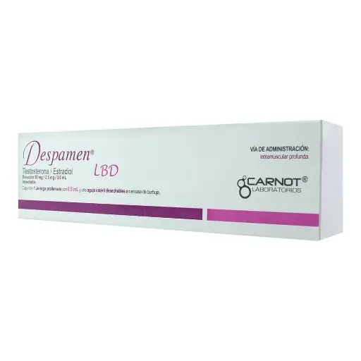 [ESTRADIOL,TESTOSTERONA] DESPAMEN-LBD 50/2.5MG JERINGA PRELL .05ML