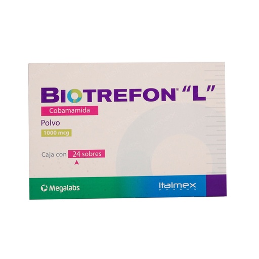 [COBAMAMIDA] BIOTREFON L 1000MCG SOBRES CON 24