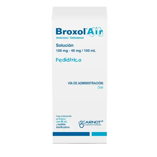 [SALBUTAMOL,AMBROXOL] BROXOL AIR 150/40MG SOLUCION 60ML