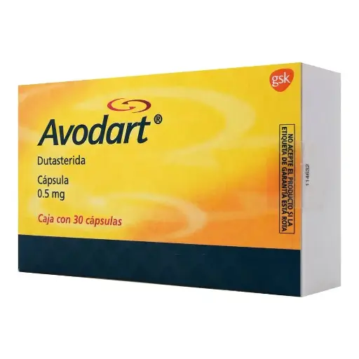 [DUTASTERIDA] AVODART 0.5MG CAPSULAS CON 30