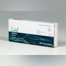 [TIBOLONA] LIVIAL TABLETAS 2.5 MG TABLETAS C/30