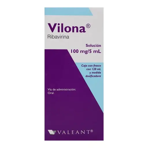 [RIBAVIRINA] VILONA 100MG/5ML SOLUCION 120ML