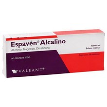 [ALUMINIO,DIMETICONA,MAGNESIO] ESPAVEN ALCALINO TABLETAS C/50