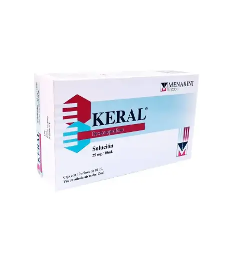 [DEXKETOPROFENO] KERAL SOLUCION 25MG/10ML