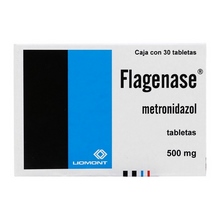 [METRONIDAZOL] FLAGENASE 500MG TABLETAS C/30
