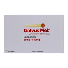 [METFORMINA,VILDAGLIPTINA] GALVUS-MET 50/850MG COMPRIMIDOS C/30