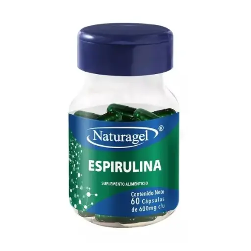 [ALGA ESPIRULINA] ESPIRULINA NATURAGEL CAPSULAS CON 60