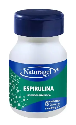 [ALGA ESPIRULINA] ESPIRULINA NATURAGEL CAPSULAS CON 60