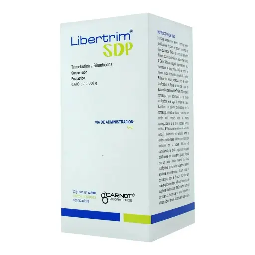 [SIMETICONA,TRIMEBUTINA] LIBERTRIM-SDP SUSPENSION PEDIATRICO 30ML PIPDOS