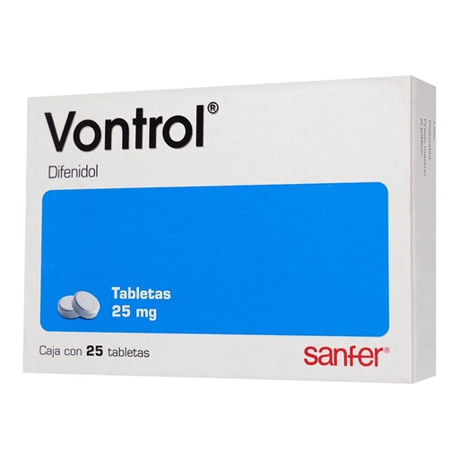 [DIFENIDOL] VONTROL 25MG TABLETAS CON 25