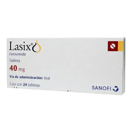[FUROSEMIDA] LASIX 40MG COMPRIMIDOS CON 24