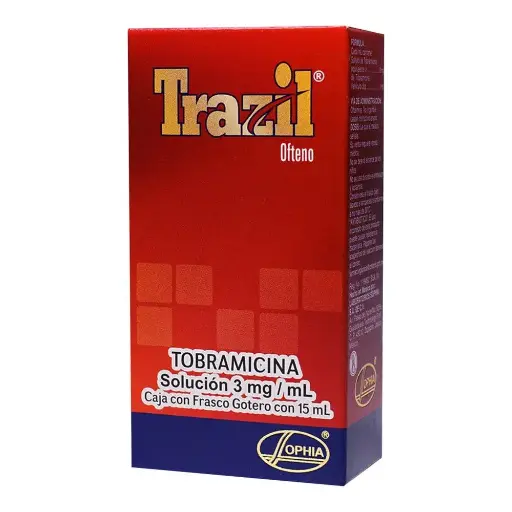 [TOBRAMICINA] TRAZIL OFTENO SOLUCION 15ML