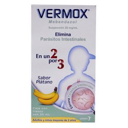 [MEBENDAZOL] VERMOX SUSPENSION 30ML