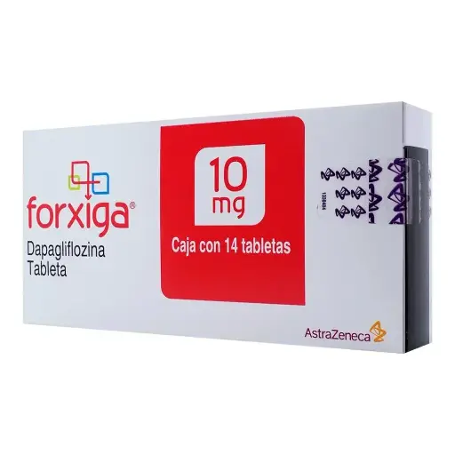 [DAPAGLIFLOZINA] FORXIGA 10MG TABLETAS CON 14