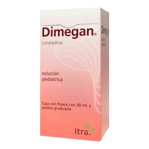 [LORATADINA] DIMEGAN PEDIATRICO SOLUCION 30ML CON PIPETA