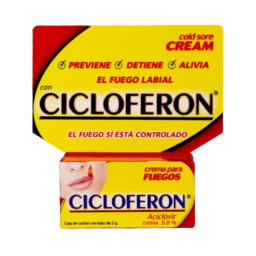[ACICLOVIR] CICLOFERON CREMA 2G