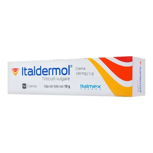 [FENOXIETANOL,TRITICUM VULGARE] ITALDERMOL 15/1G CREMA 10G