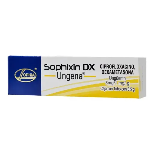 [DEXAMETASONA,CIPROFLOXACINO] SOPHIXIN DX UNGUENTO 3.5G