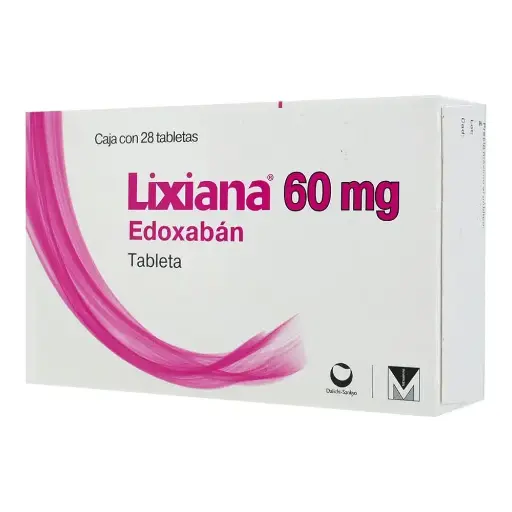 [EDOXABAN] LIXIANA 60MG TABLETAS CON 28