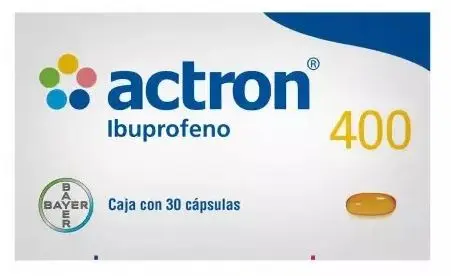 [IBUPROFENO] ACTRON 400 400MG CAPSULAS C/30