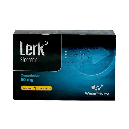 [SILDENAFIL] LERK 50MG TABLETAS CON 1