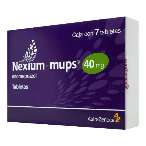 [ESOMEPRAZOL] NEXIUM-MUPS 40MG TABLETAS CON 7