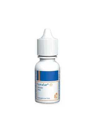 [POLIMIXINA B,CLORHIDRATO DE LIDOCAINA,NEOMICINA,FLUCINOLONA] SYNALAR-O SOLUCION 15ML