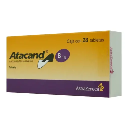 [CANDESARTAN CILEXETILO] ATACAND 8MG TABLETAS CON 28