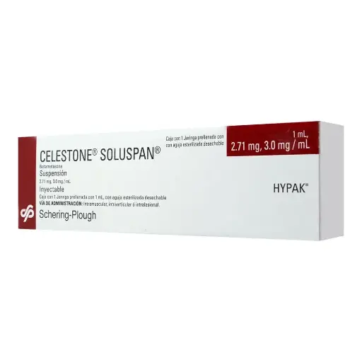 [BETAMETASONA] CELESTONE SOLUSPAN 2.71/3MG/ML SUSPENSION JERINGA 1ML