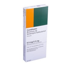 [SALBUTAMOL,IPRATROPIO] COMBIVENT 0.5/2.5MG AMPULA C/10