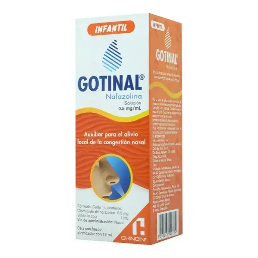 [NAFAZOLINA] GOTINAL INFANTIL SPRAY 15ML