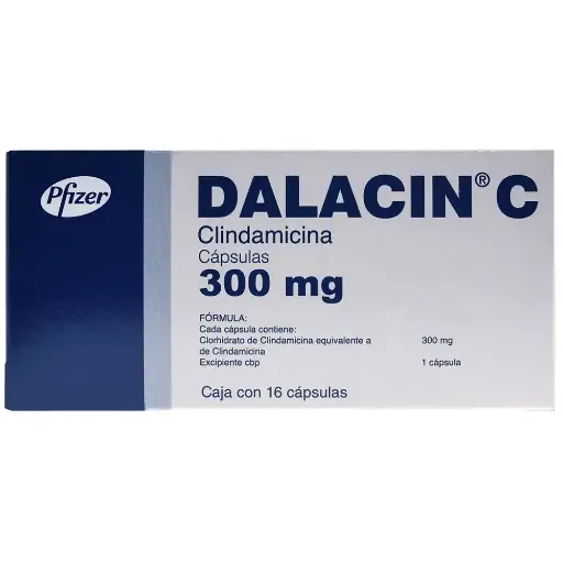 [CLINDAMICINA] DALACIN C 300MG CAPSULAS CON 16