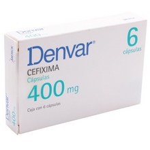[CEFIXIMA] DENVAR 400MG CAPSULAS C/6