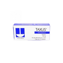 [TAMOXIFENO] TAXUS 20MG TABLETAS C/14