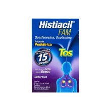 [GUAIFENESINA,OXOLAMINA] HISTIACIL FAM PEDIATRICO GOTAS UVA 60ML