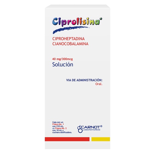 [CIANOCOBALAMINA,CIPROHEPTADINA] CIPROLISINA SUSPENSION 220 ML