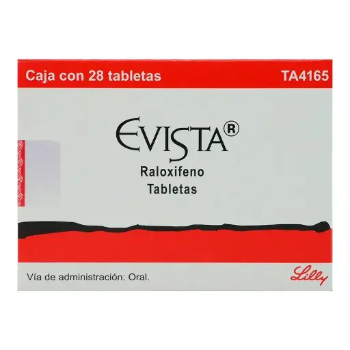 [RALOXIFENO] EVISTA 60MG TABLETAS CON 28